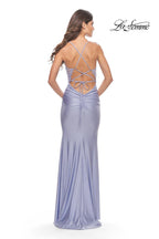 La Femme Dress 31365 - Light Periwinkle