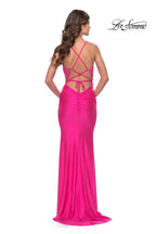 La Femme Dress 31365 - Neon Pink