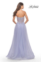 La Femme Dress 31367 - Light Periwinkle