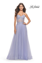 La Femme Dress 31367 - Light Periwinkle