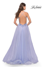 La Femme Dress 31369 - Light Periwinkle