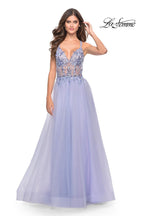 La Femme Dress 31369 - Light Periwinkle