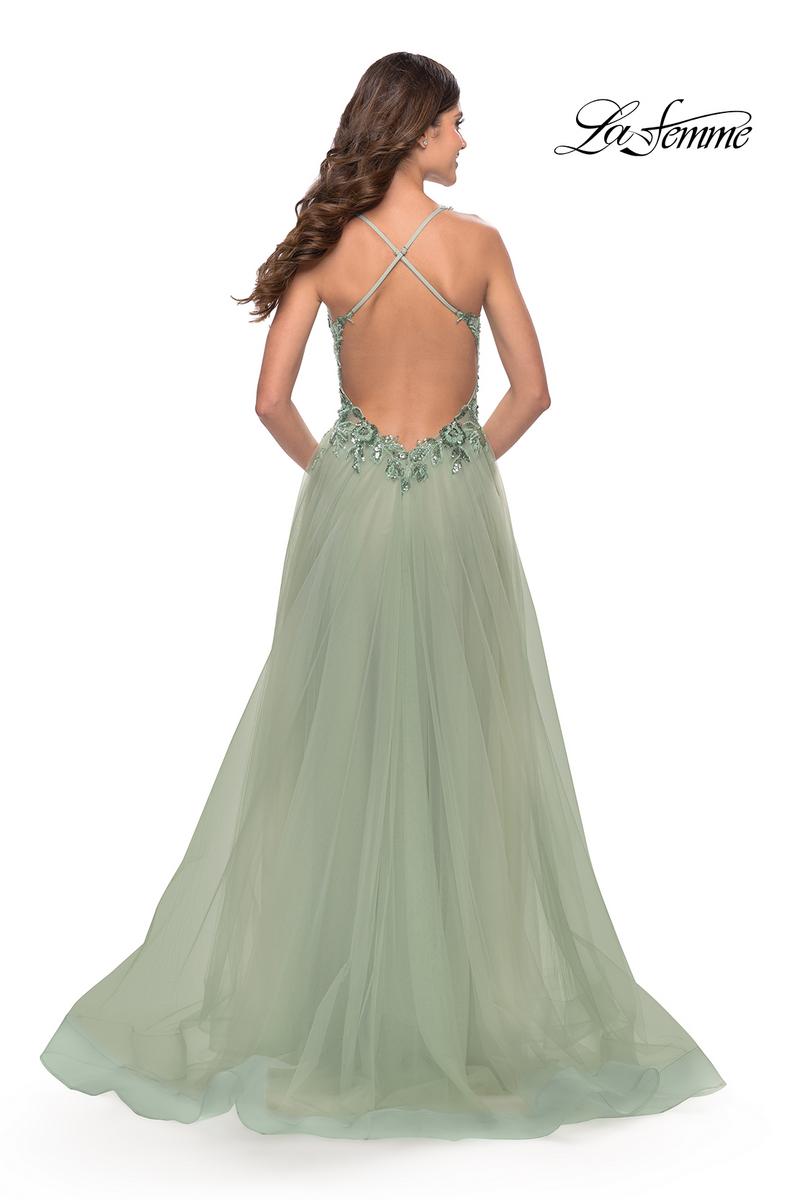 La Femme Dress 31369 - Light Periwinkle
