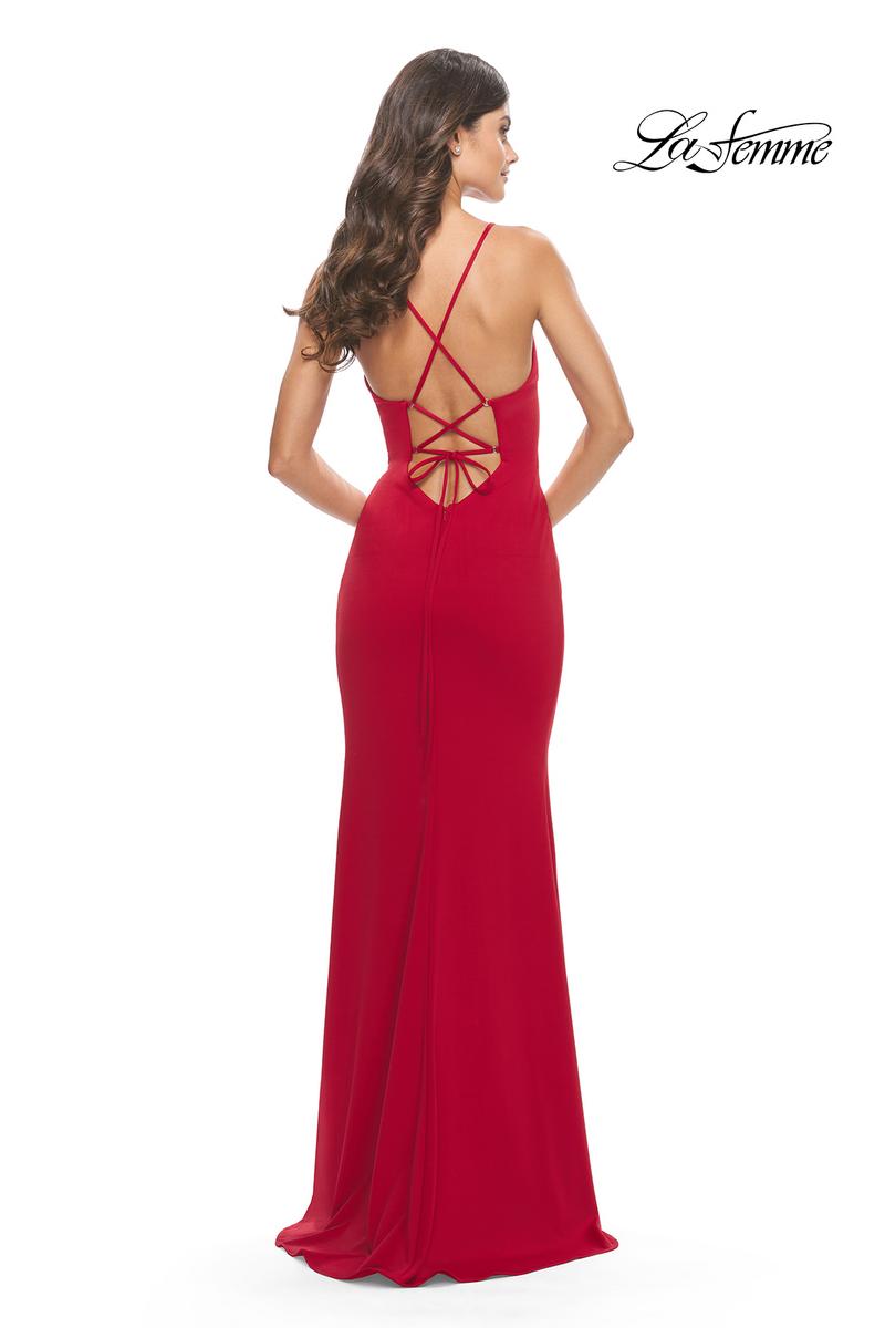 La Femme Dress 31370 - Red