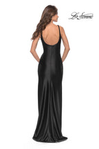 La Femme Dress 31372 - Black