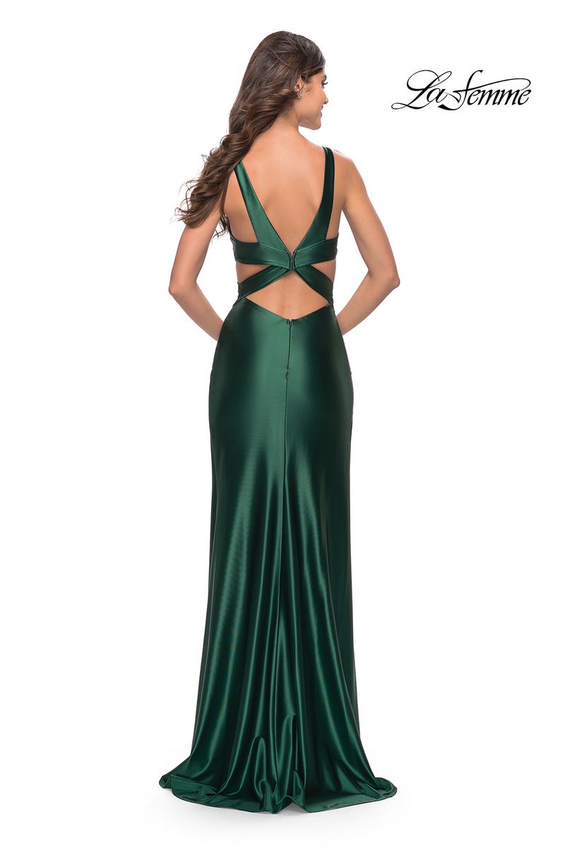 La Femme Dress 31374 - Dark Emerald