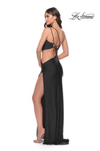 La Femme Dress 31386 - Black