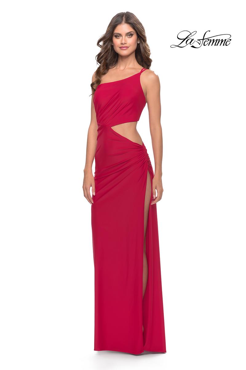 La Femme Dress 31386 - Red