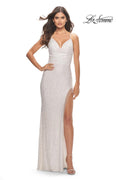 La Femme Dress 31389 - White