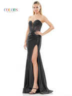 Colors Dress Dress 3138 - Black