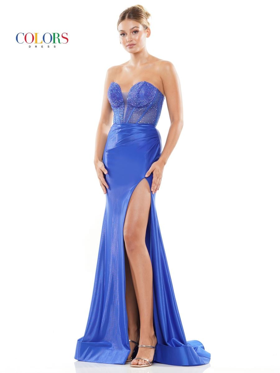 Colors Dress Dress 3138 - Royal