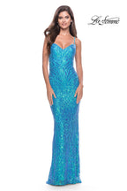 La Femme Dress 31390 - Aqua