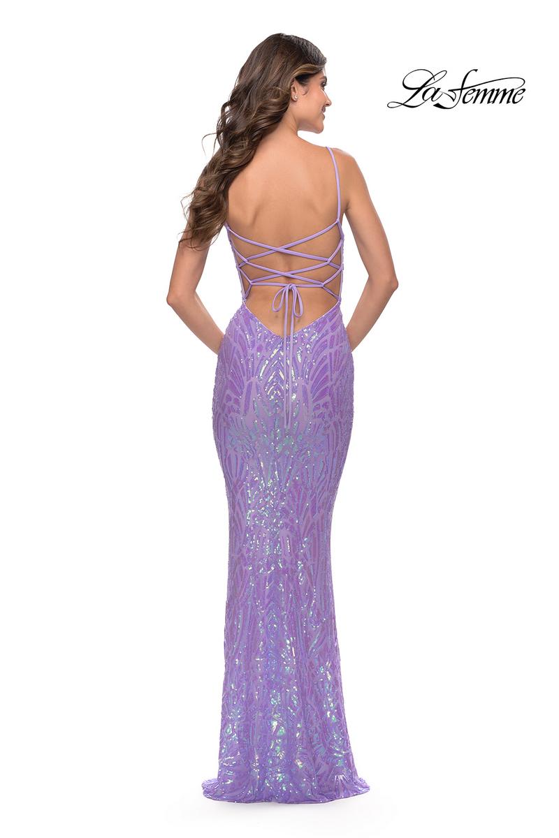 La Femme Dress 31390 - Lavender