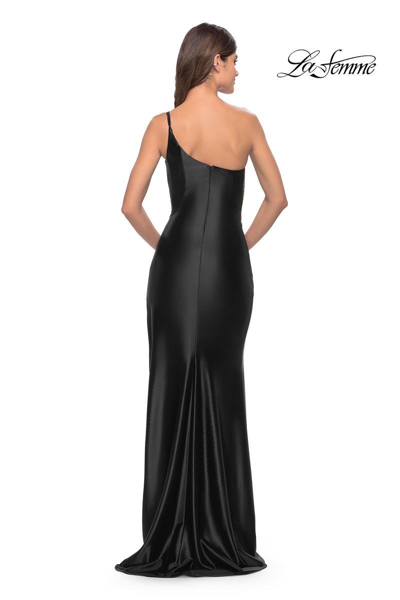 La Femme Dress 31391 - Black