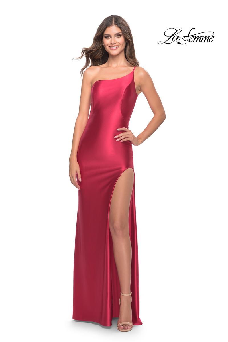La Femme Dress 31391 - Red