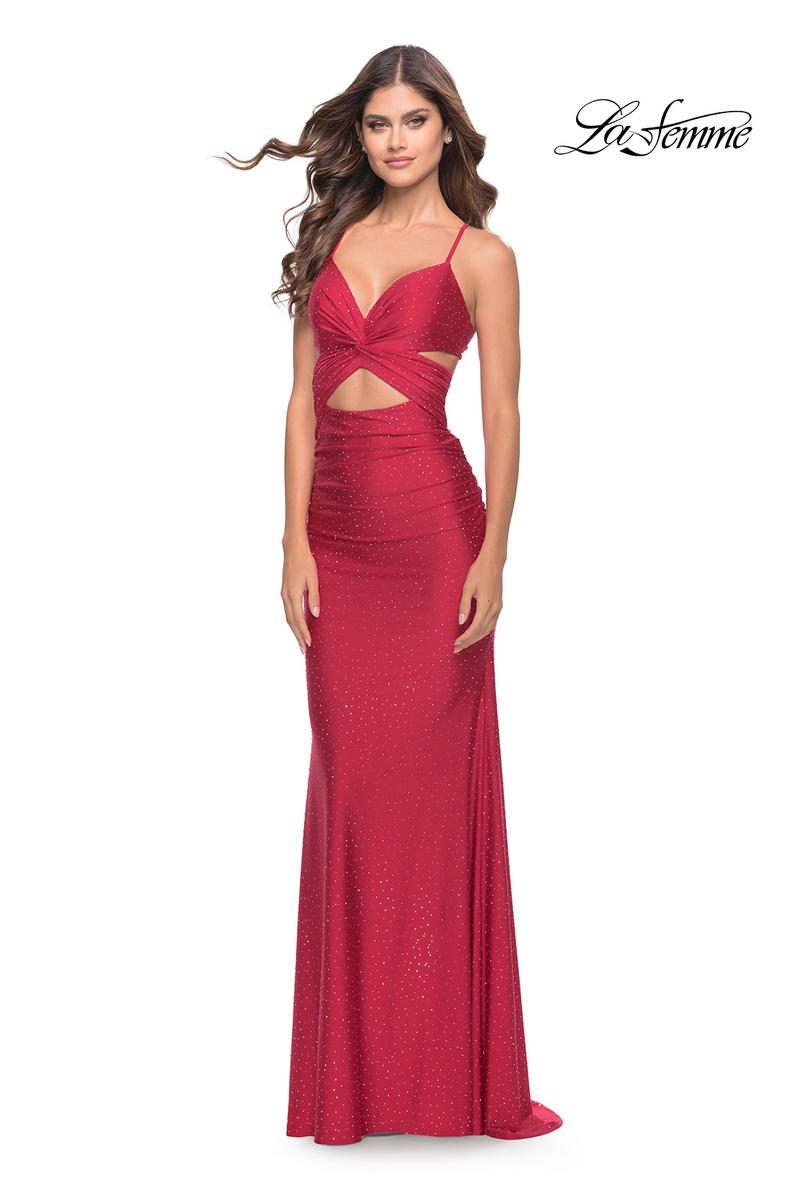 La Femme Dress 31399 - Red