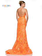 Colors Dress Dress 3139 - Orange