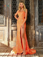 Colors Dress Dress 3139 - Orange