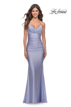 La Femme Dress 31401 - Light Periwinkle