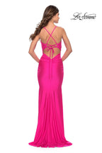 La Femme Dress 31401 - Neon Pink