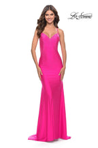 La Femme Dress 31403 - Neon Pink