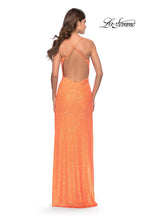 La Femme Dress 31405 - Orange