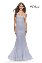 La Femme Dress 31407 - Light Periwinkle