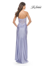 La Femme Dress 31411 - Light Periwinkle