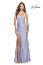 La Femme Dress 31411 - Light Periwinkle