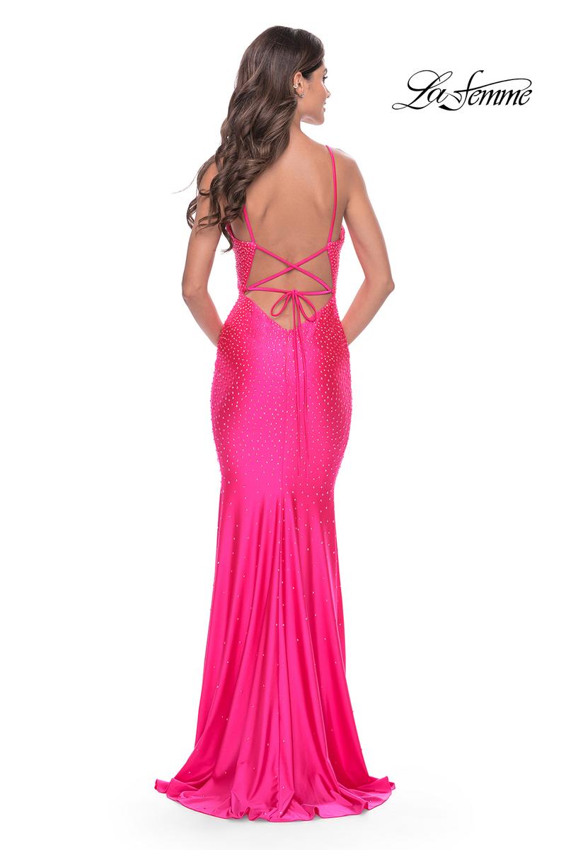 La Femme Dress 31413 - Neon Pink