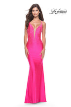 La Femme Dress 31413 - Neon Pink