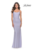 La Femme Dress 31414 - Light Periwinkle