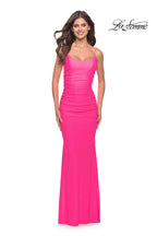 La Femme Dress 31414 - Neon Pink