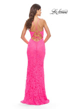La Femme Dress 31417 - Hot Coral