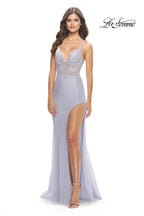 La Femme Dress 31419 - Light Periwinkle