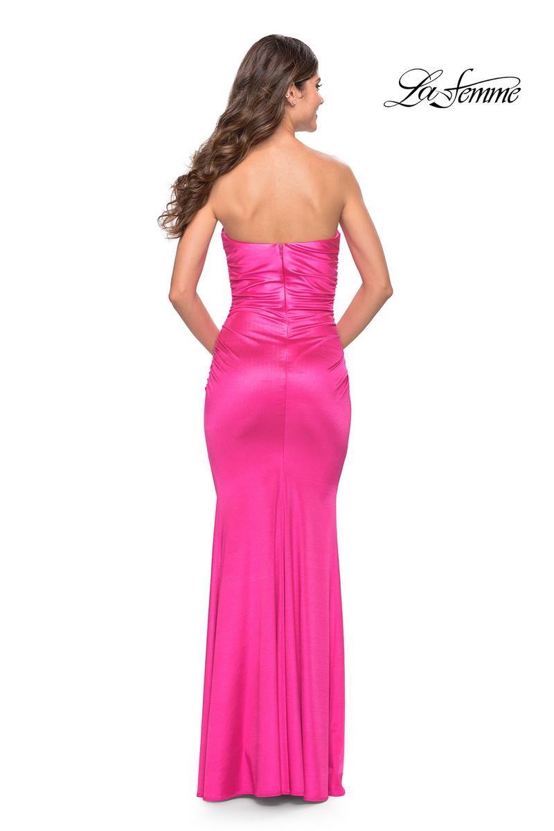 La Femme Dress 31425 - Hot Pink