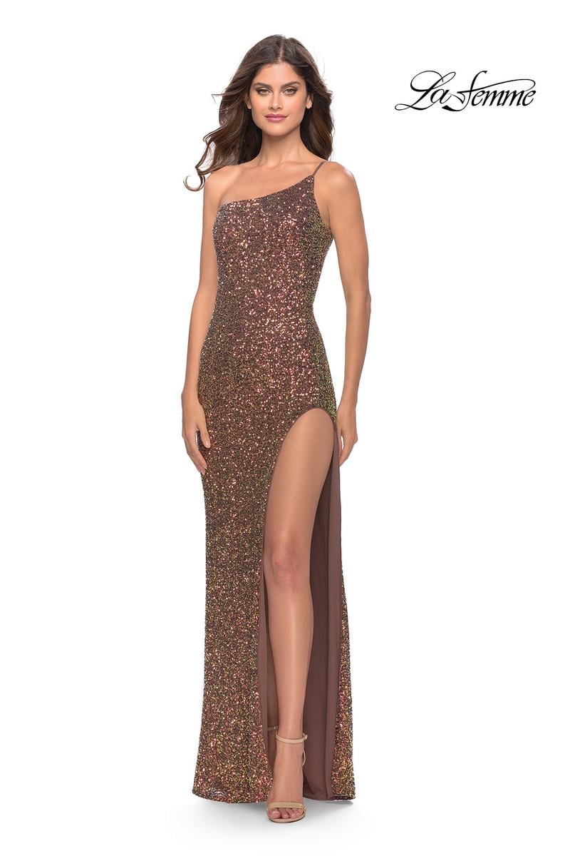 La Femme Dress 31426 - Bronze