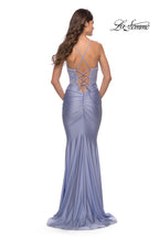 La Femme Dress 31437 - Light Periwinkle