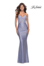 La Femme Dress 31437 - Light Periwinkle