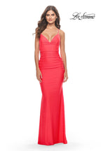 La Femme Dress 31438 - Neon Pink