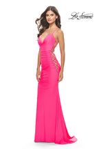 La Femme Dress 31438 - Neon Pink