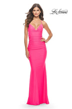 La Femme Dress 31438 - Neon Pink