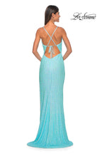 La Femme Dress 31444 - Light Blue