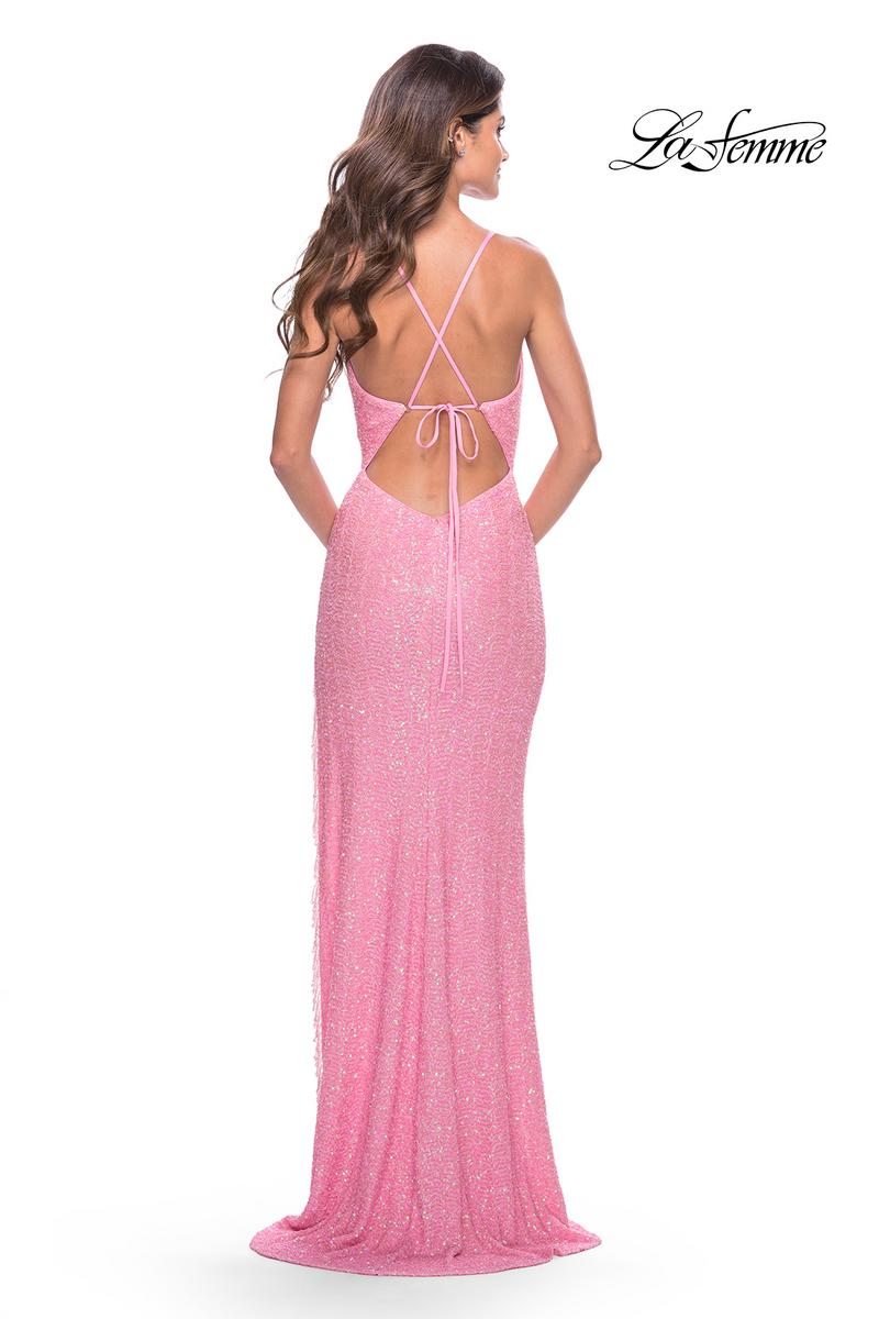 La Femme Dress 31444 - Light Pink