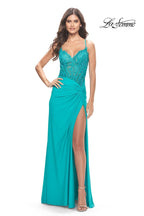 La Femme Dress 31447 - Aqua
