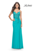La Femme Dress 31447 - Aqua