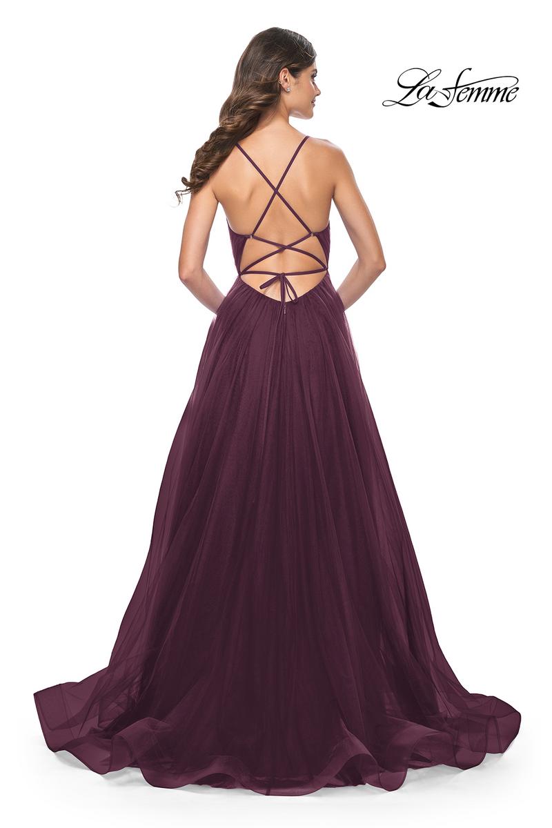 La Femme Dress 31457 - DARK BERRY