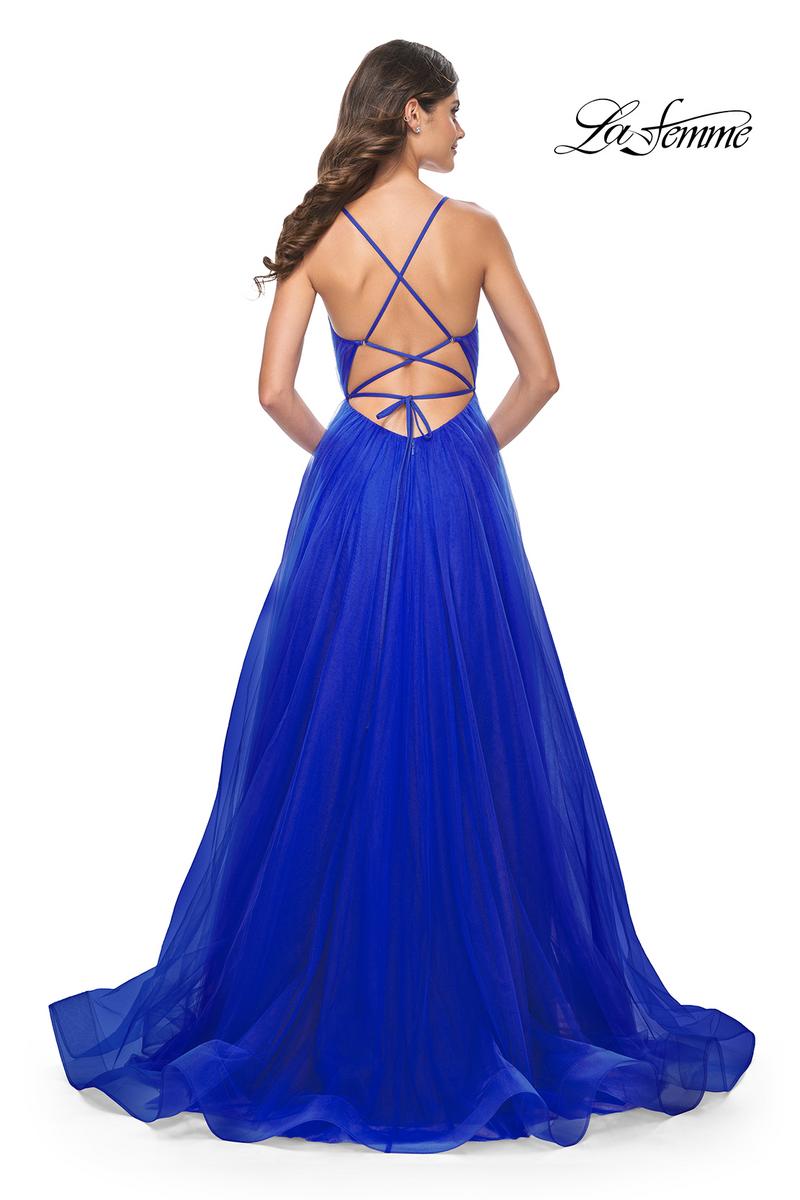 La Femme Dress 31457 - ROYAL BLUE