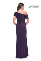 La Femme Evening Dress 31459 - Eggplant