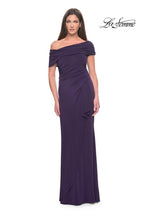 La Femme Evening 31459 - Eggplant